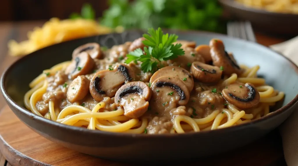 Best Mushroom Stroganoff Recipe
