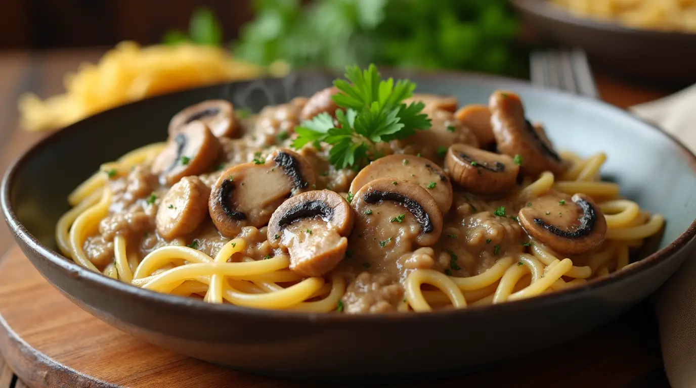 Best Mushroom Stroganoff Recipe
