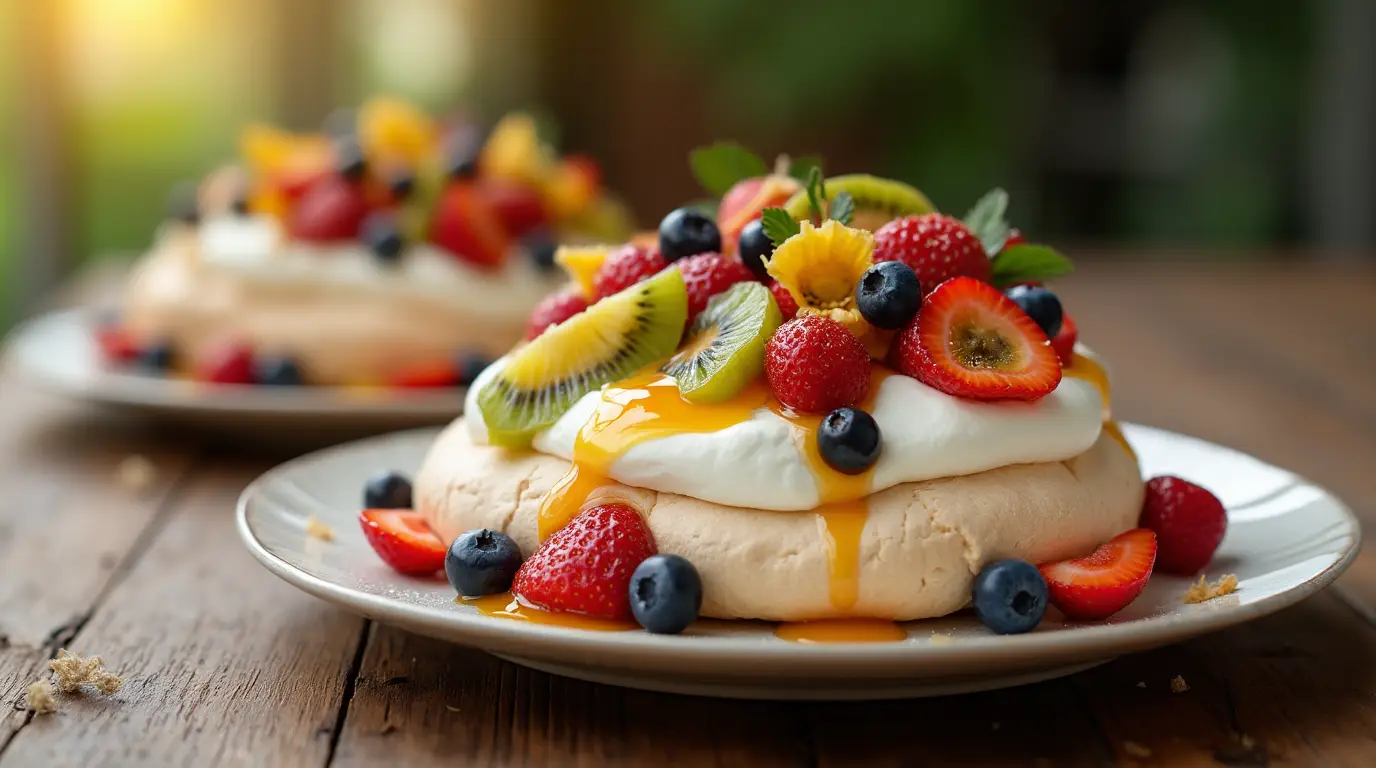 What does a pavlova taste like?