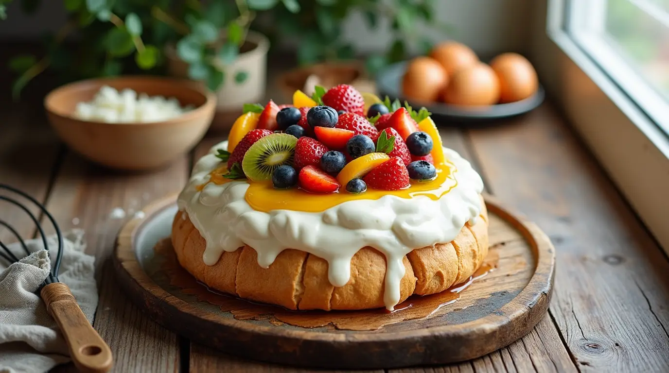 Master the Art of Pavlova’s Perfect Crunch: A Step-by-Step Guide for Home Baking Enthusiasts!