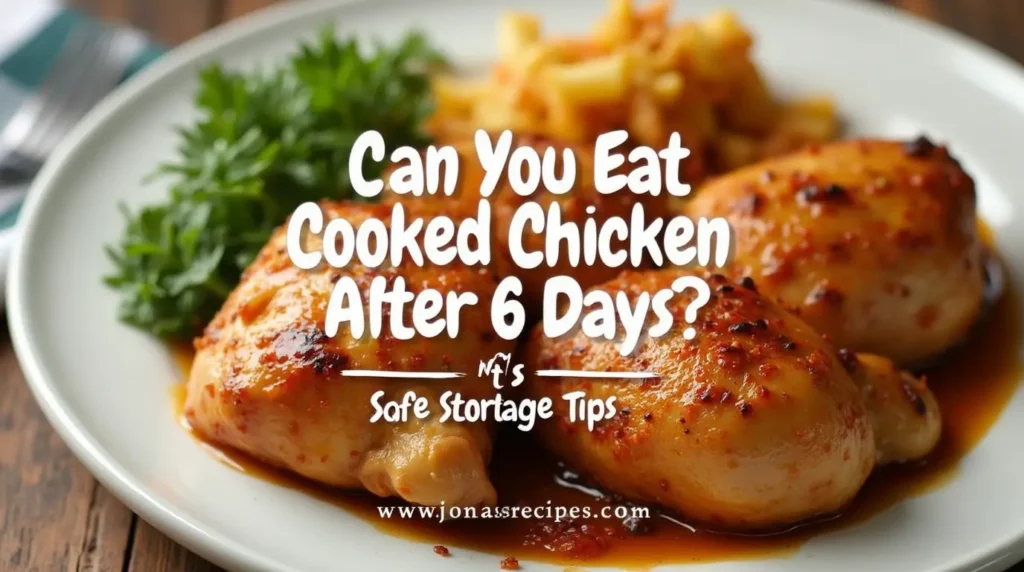 Can You Eat Cooked Chicken After 6 Days?