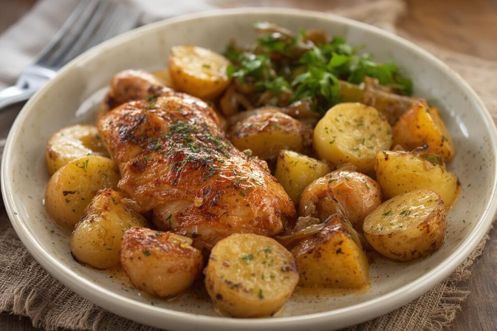 Chicken and Potatoes Dinner