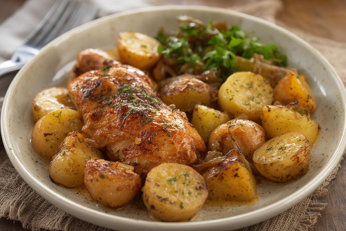 Chicken and Potatoes Dinner