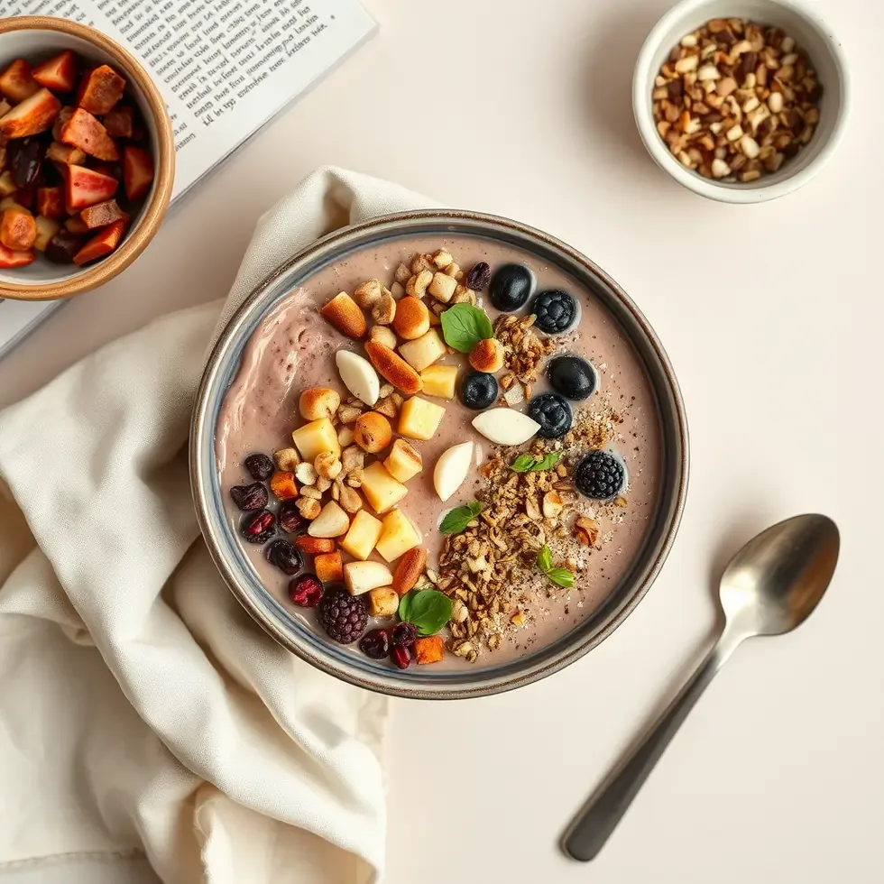 smoothie bowl variation
