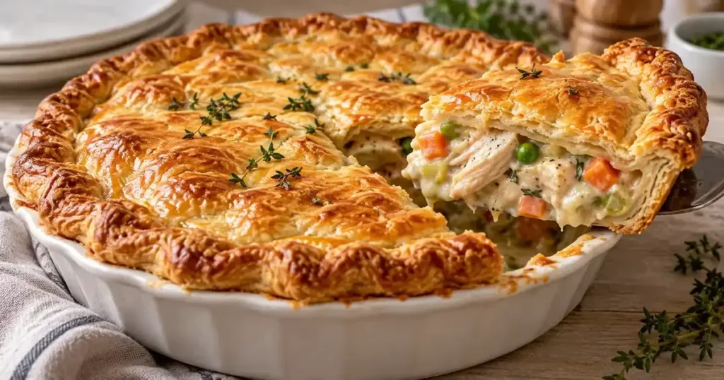 Classic Chicken Pot Pie with Flaky Crust | JonasRecipes